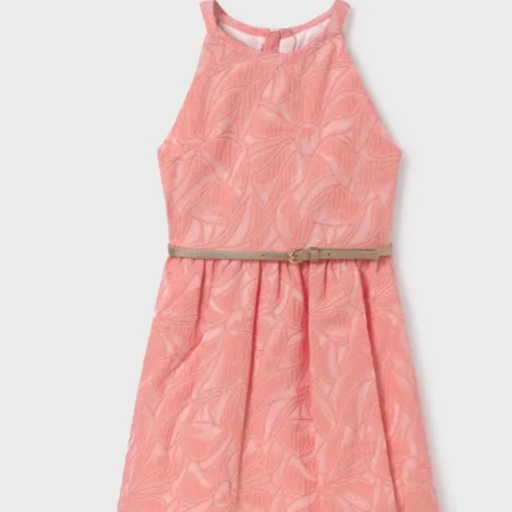 Mayoral girls dress with belt